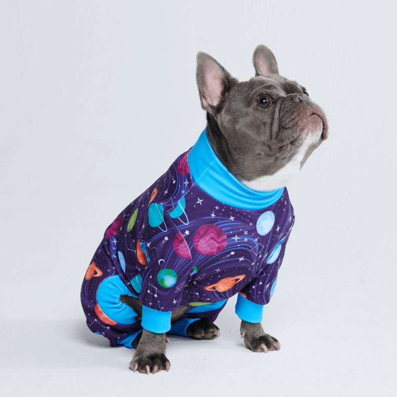 Spark Paws Dog Pajama Onesie β Ultra-Soft, 4-Way Stretch Recovery Suit | Cozy Sleepwear for Small, Medium & Large Breeds
