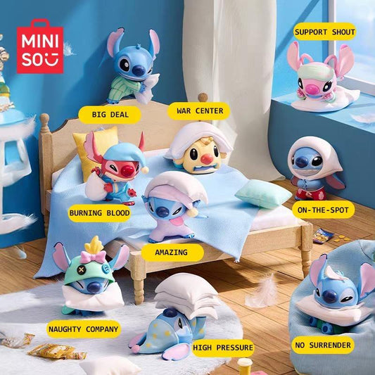 Disney Stitch Blind Box – Kawaii Pillow Fight Collectible Figure | Mystery Surprise Toy for Anime Fans & Room Decor (Official Licensed)