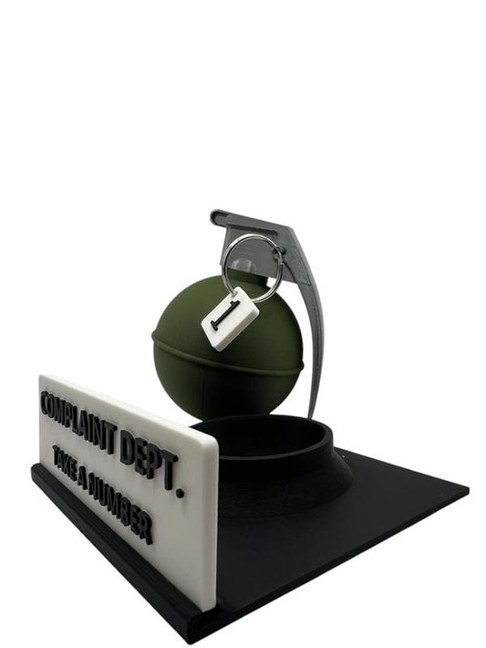 Complaint Department Desk Sign – Funny 3D Printed Office Gag Gift | Great for Coworkers, Bosses & Home Desks