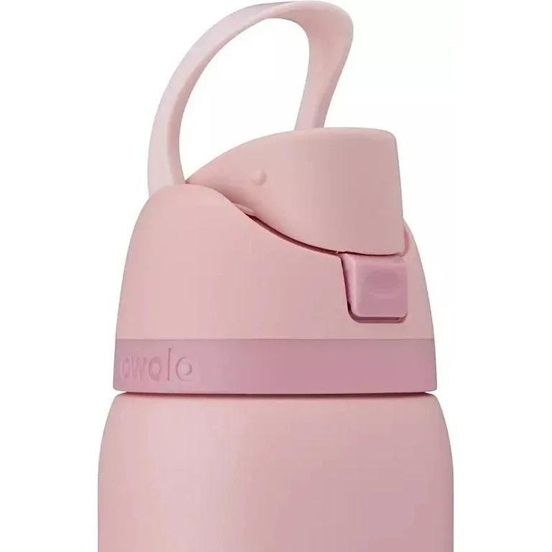 Owala FreeSip Water Bottle – Rosy Dream Color, 24-Hour Insulated Stainless Steel with 2-in-1 Straw | Stylish Hydration for Everyday Use & Gifting